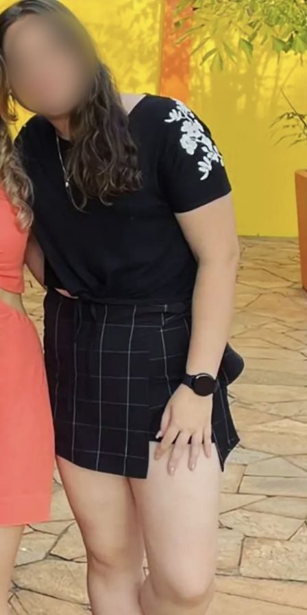 Aluna antes do acompanhamento